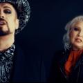 Kim Wilde and Boy George