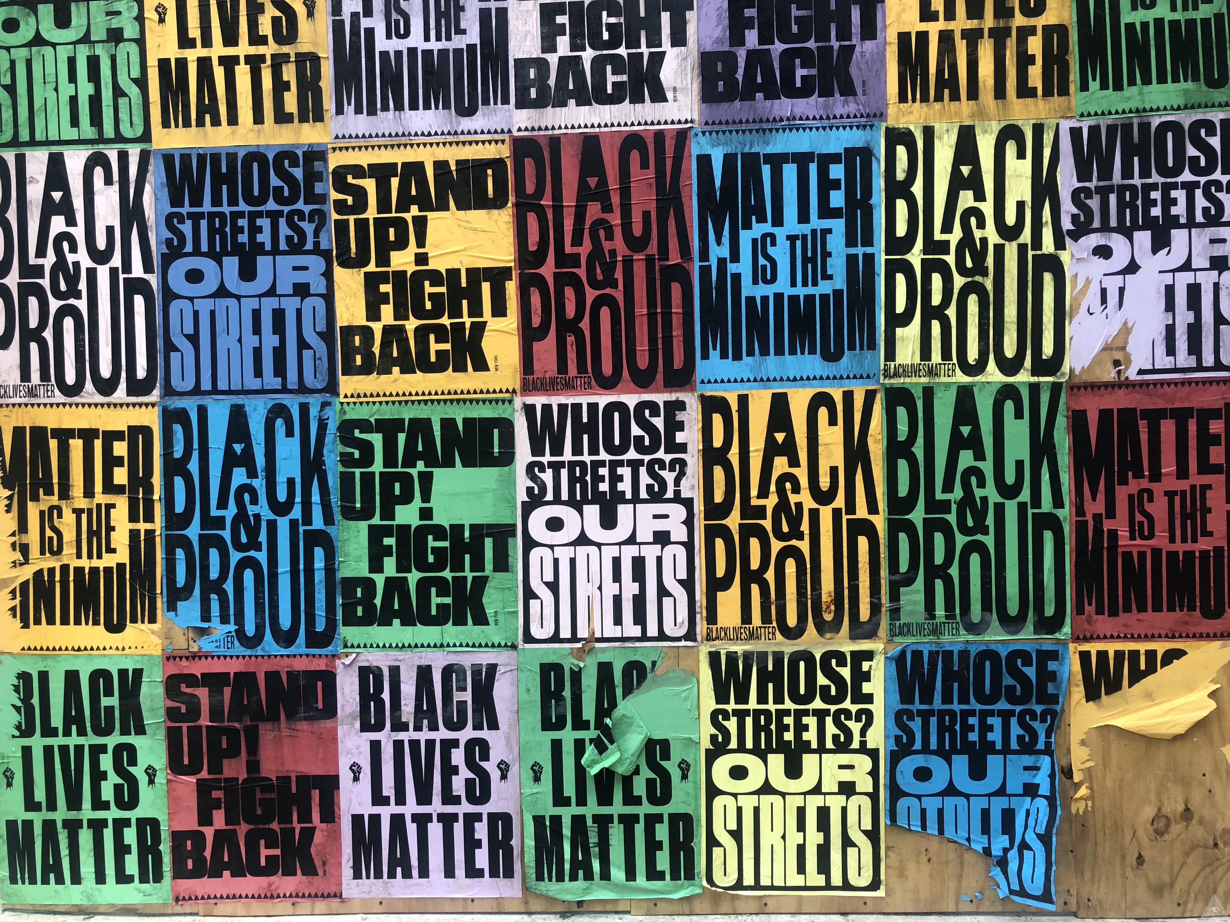 Black Lives Matter Street Art